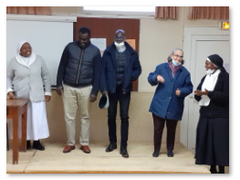 Groupe afrique de l'ouest missionnaires étrangers présents en Anjou 12 décembre 2021 Angers